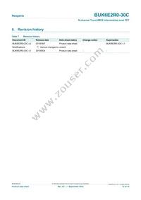 BUK6E2R0-30C Datasheet Page 12
