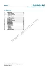 BUK6E2R3-40C Datasheet Page 15