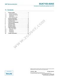 BUK7105-40AIE Datasheet Page 16