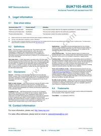 BUK7105-40ATE Datasheet Page 15
