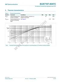 BUK7107-40ATC Datasheet Page 6