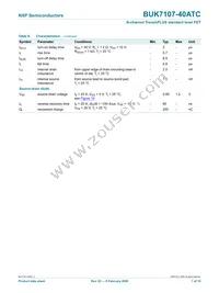 BUK7107-40ATC Datasheet Page 8