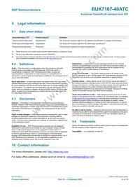 BUK7107-40ATC Datasheet Page 15
