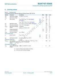 BUK7107-55AIE Datasheet Page 4