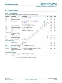 BUK7107-55ATE Datasheet Page 4