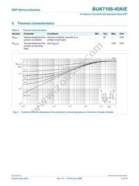 BUK7108-40AIE Datasheet Page 6