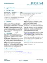 BUK7109-75AIE Datasheet Page 13