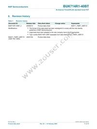 BUK714R1-40BT Datasheet Page 12