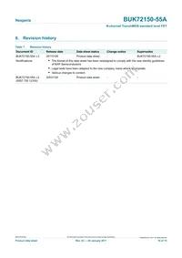 BUK72150-55A Datasheet Page 10