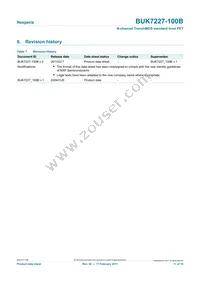 BUK7227-100B Datasheet Page 11