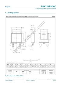 BUK724R5-30C Datasheet Page 10