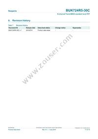 BUK724R5-30C Datasheet Page 11