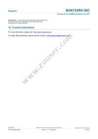 BUK724R5-30C Datasheet Page 13