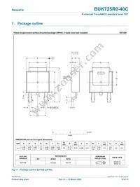 BUK725R0-40C Datasheet Page 10