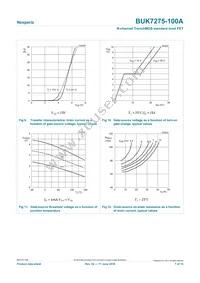 BUK7275-100A Datasheet Page 7