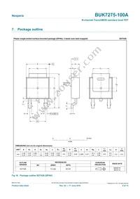 BUK7275-100A Datasheet Page 9