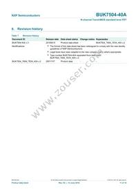 BUK7504-40A Datasheet Page 12