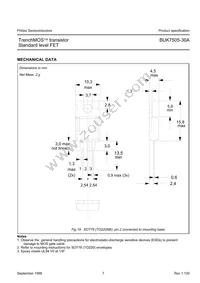 BUK7505-30A Datasheet Page 7