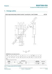 BUK7506-55A Datasheet Page 9