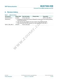 BUK7506-55B Datasheet Page 12