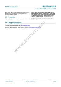 BUK7506-55B Datasheet Page 14