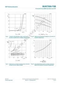 BUK7506-75B Datasheet Page 8