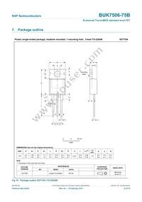 BUK7506-75B Datasheet Page 10