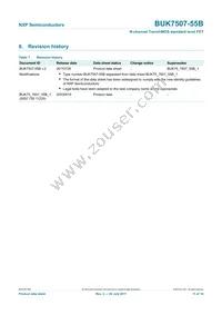 BUK7507-55B Datasheet Page 12
