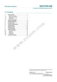 BUK7508-40B Datasheet Page 15