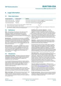 BUK7508-55A Datasheet Page 13