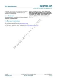BUK7508-55A Datasheet Page 14