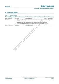 BUK7509-55A Datasheet Page 10