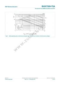BUK7509-75A Datasheet Page 5