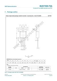 BUK7509-75A Datasheet Page 11