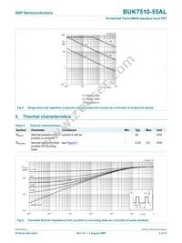 BUK7510-55AL Datasheet Page 5