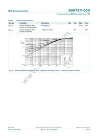 BUK7511-55B Datasheet Page 6