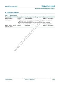 BUK7511-55B Datasheet Page 12