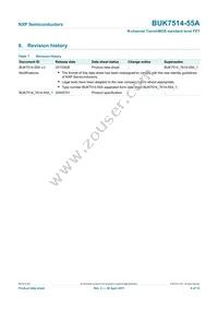 BUK7514-55A Datasheet Page 9