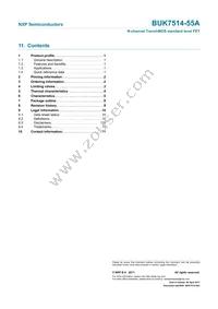 BUK7514-55A Datasheet Page 12