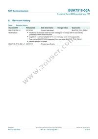 BUK7516-55A Datasheet Page 11