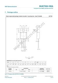 BUK7520-100A Datasheet Page 10