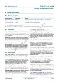 BUK7520-100A Datasheet Page 12