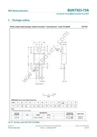 BUK7523-75A Datasheet Page 10