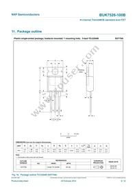 BUK7526-100B Datasheet Page 10