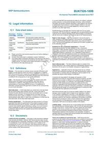 BUK7526-100B Datasheet Page 11