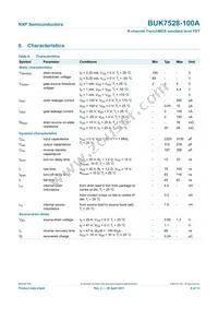 BUK7528-100A Datasheet Page 7