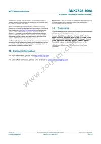 BUK7528-100A Datasheet Page 13