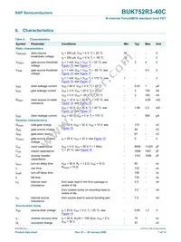 BUK752R3-40C Datasheet Page 8
