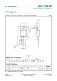 BUK752R7-30B Datasheet Page 11