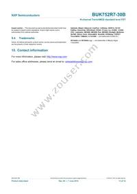 BUK752R7-30B Datasheet Page 14